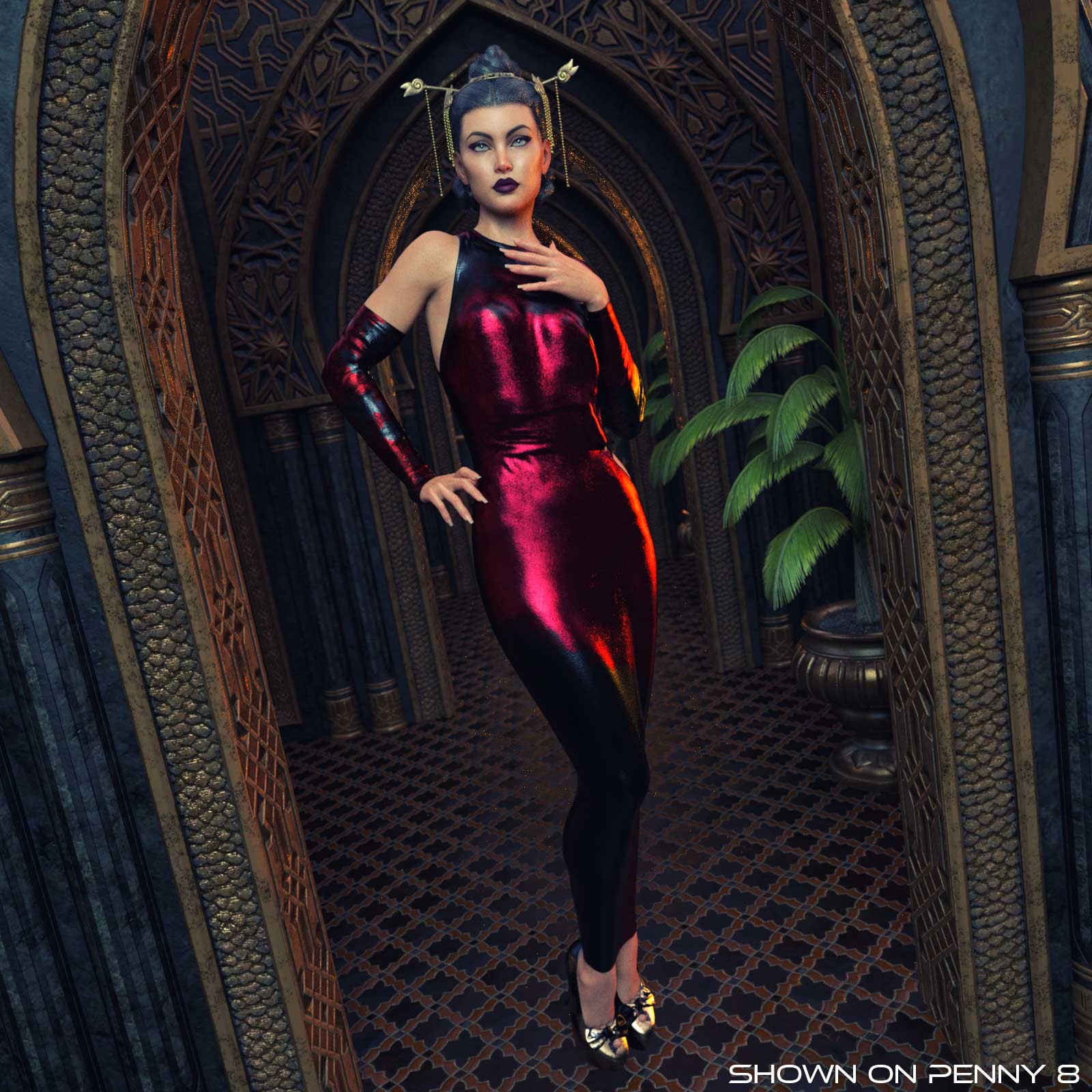 Selena Dress G8F dForce by N/A
