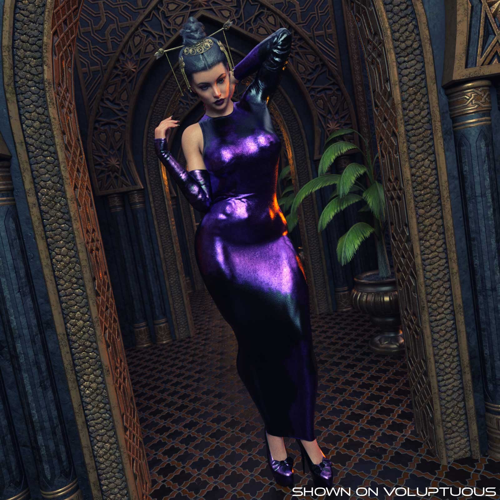 Selena Dress G8F dForce by N/A