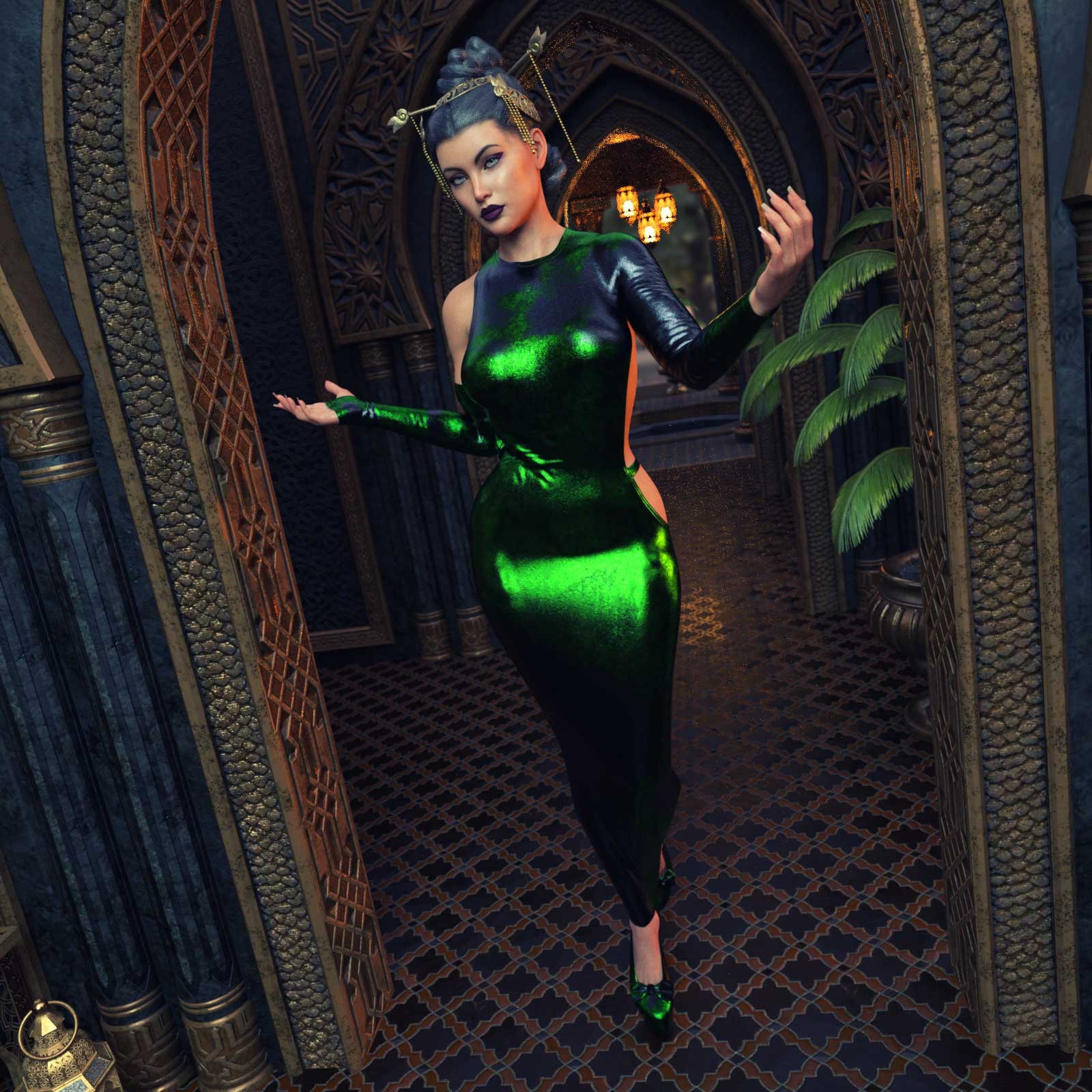 Selena Dress G8F dForce by N/A