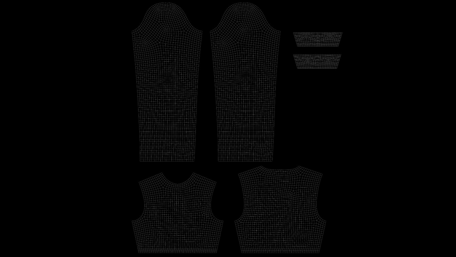 Luxe Chaleur Crop Genesis 8.1 Female by N/A