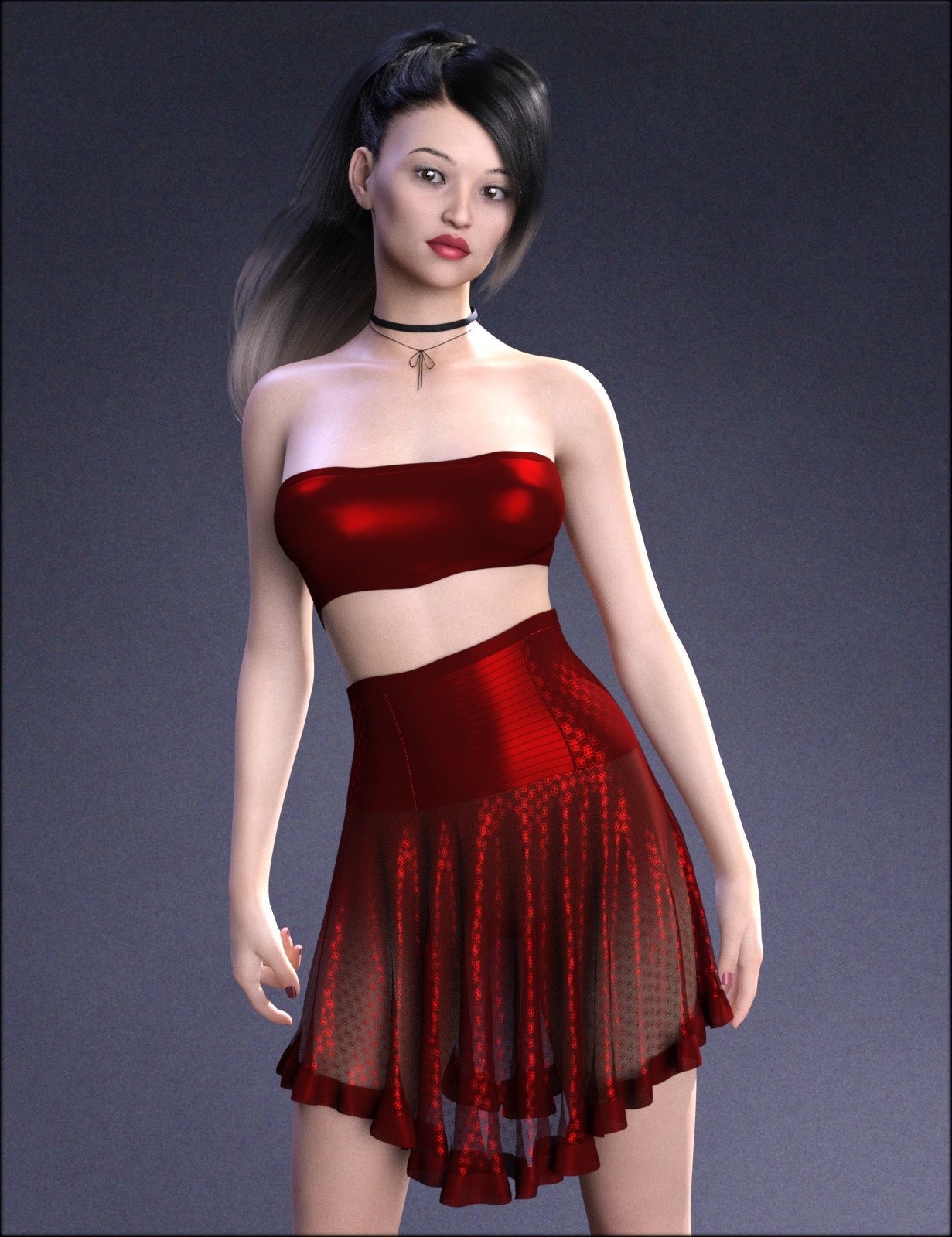 MbM Shimmer Outfit for Genesis 8 Female by N/A