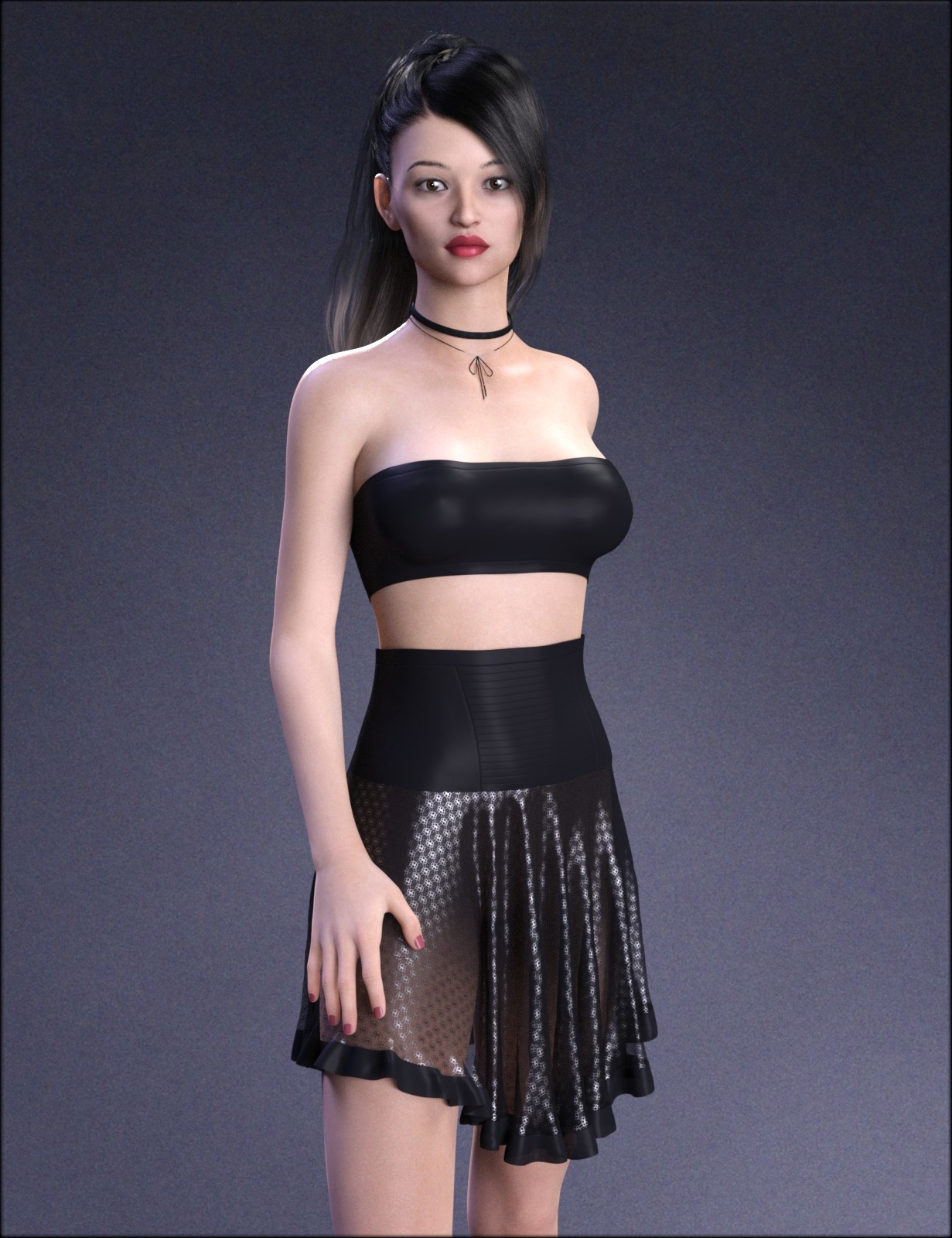 MbM Shimmer Outfit for Genesis 8 Female by N/A