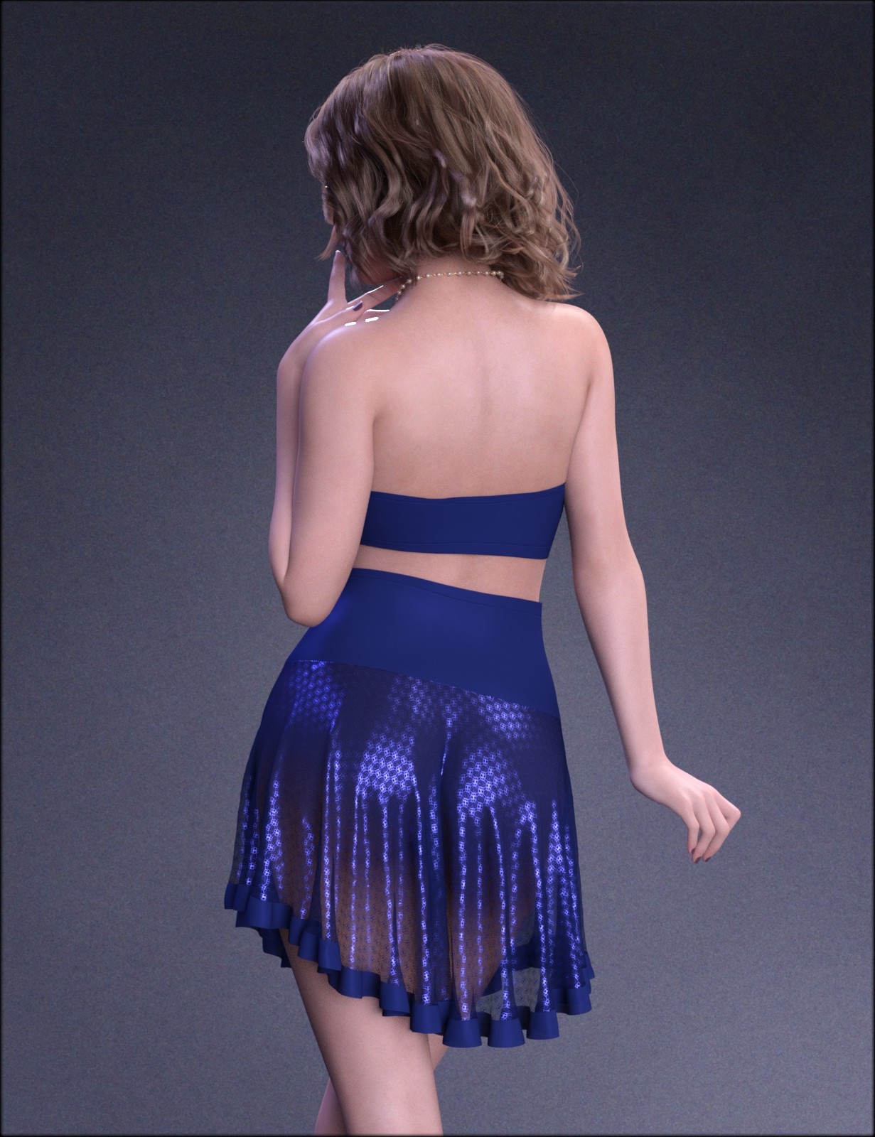 MbM Shimmer Outfit for Genesis 8 Female by N/A