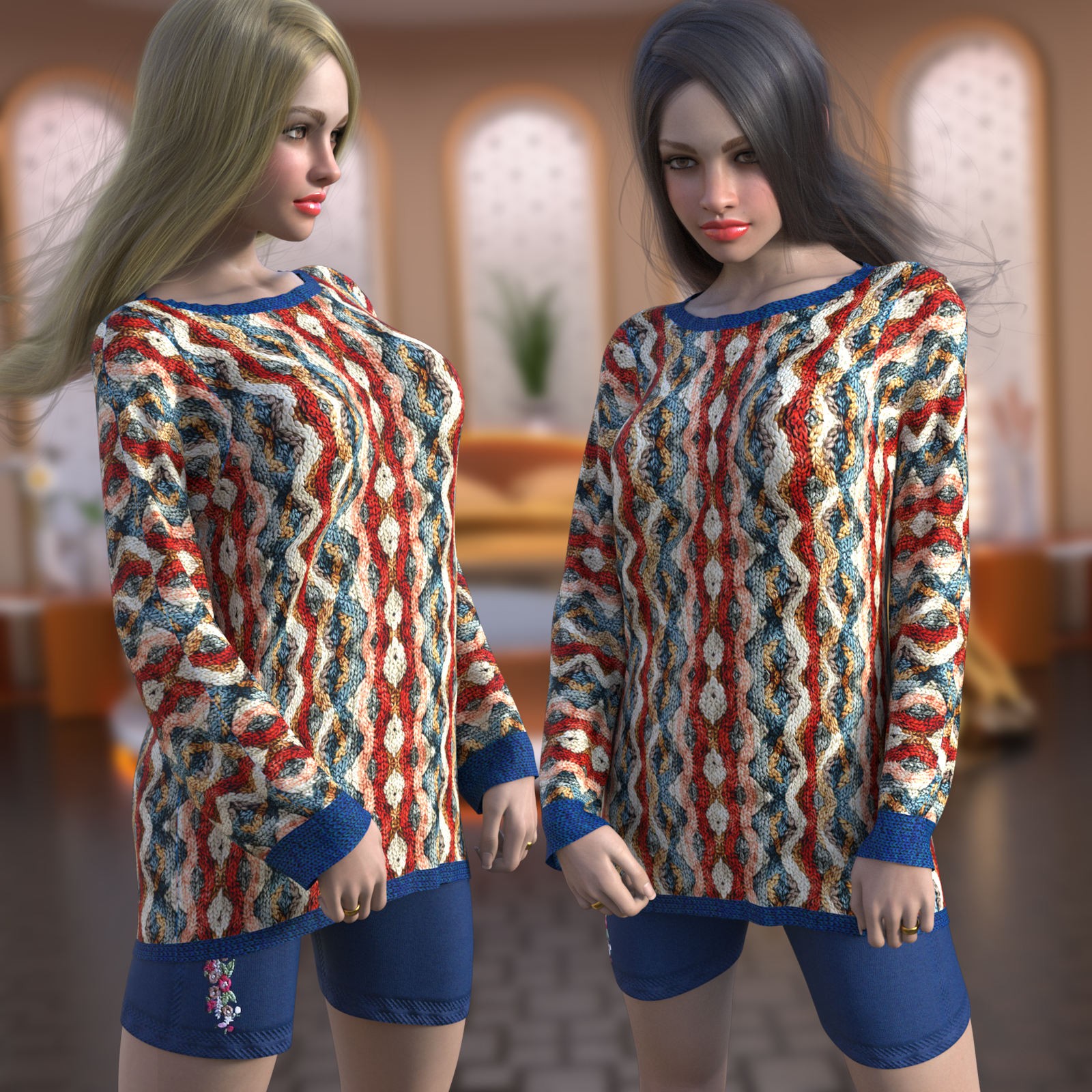 DA-Cozy for dForce Staycation for Genesis 9 and 8 Female by -Wolfie- by N/A