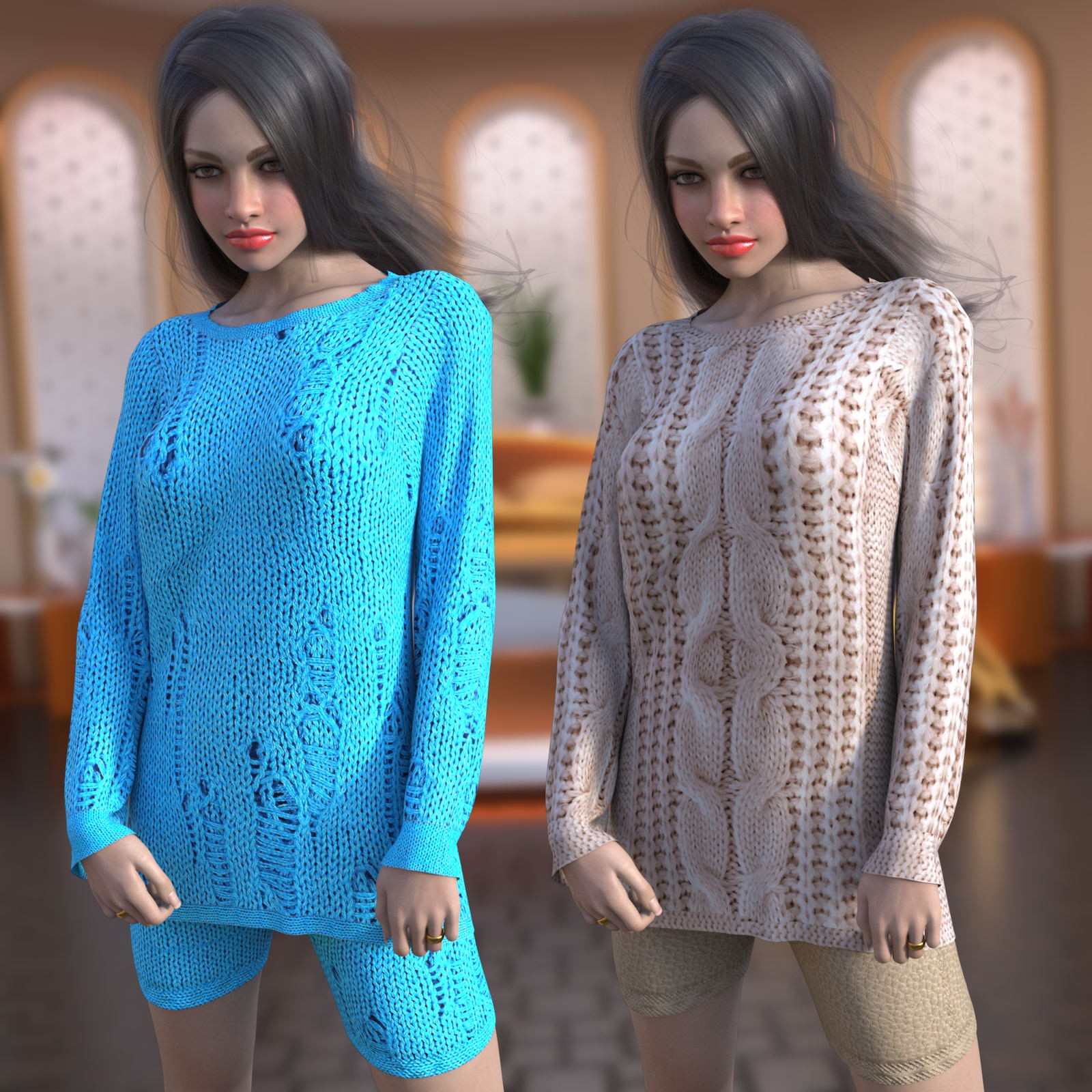 DA-Cozy for dForce Staycation for Genesis 9 and 8 Female by -Wolfie- by N/A