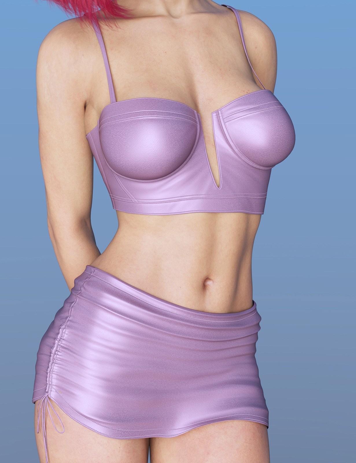 X-Fashion Slick Intentions for Genesis 8 and G9 Female(s) by N/A