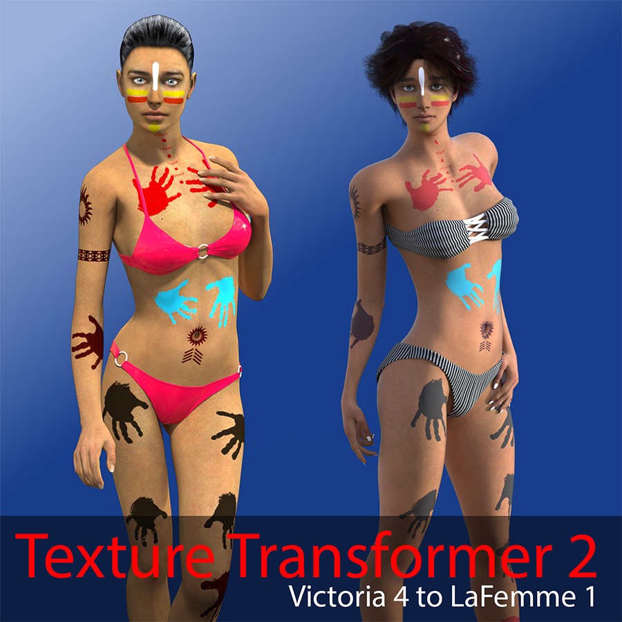 DC Texture Transformer 2 V4 Bundle by N/A