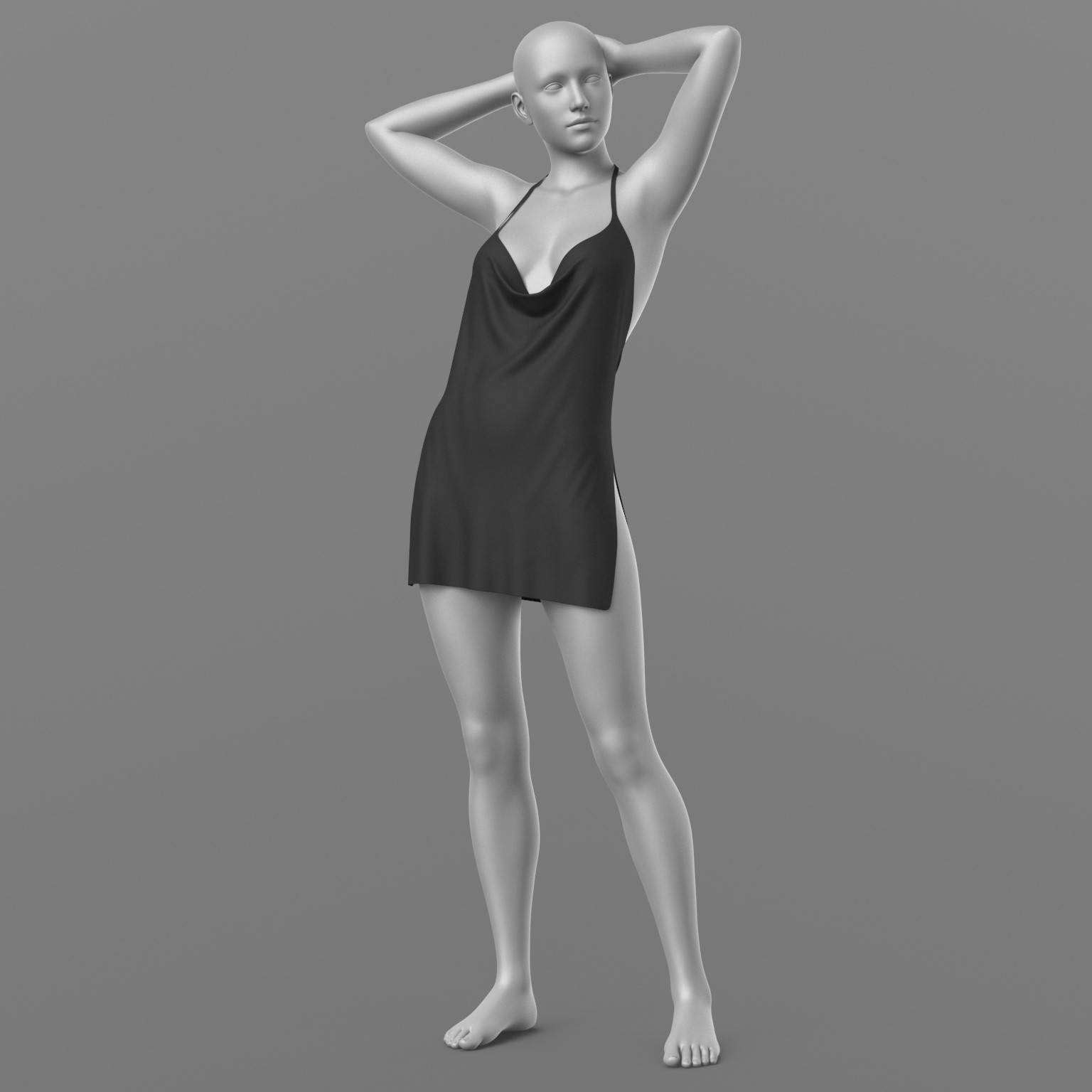 Short Dress 4v G8 Female by N/A