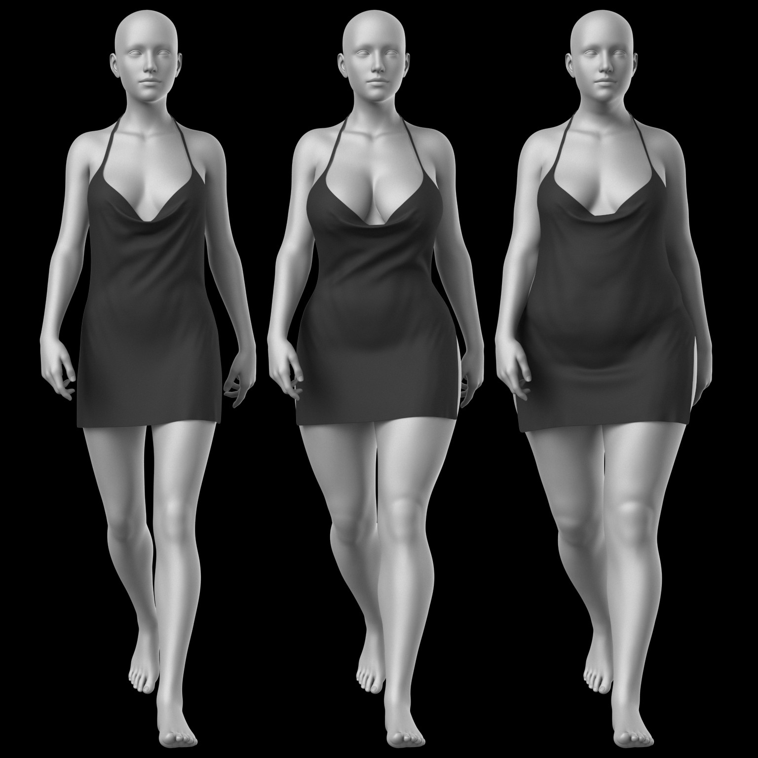Short Dress 4v G8 Female by N/A