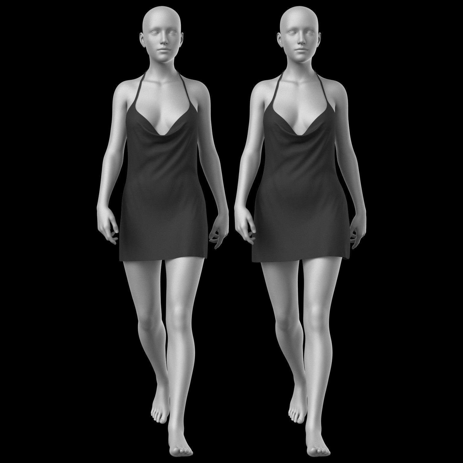 Short Dress 4v G8 Female by N/A
