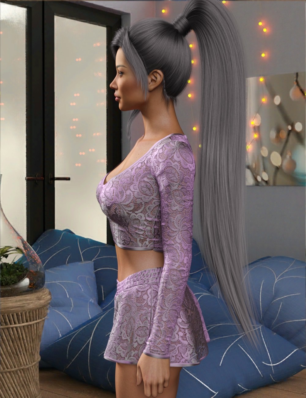 VERSUS - Bella Pajamas for Genesis 8 and 8.1 Females by N/A