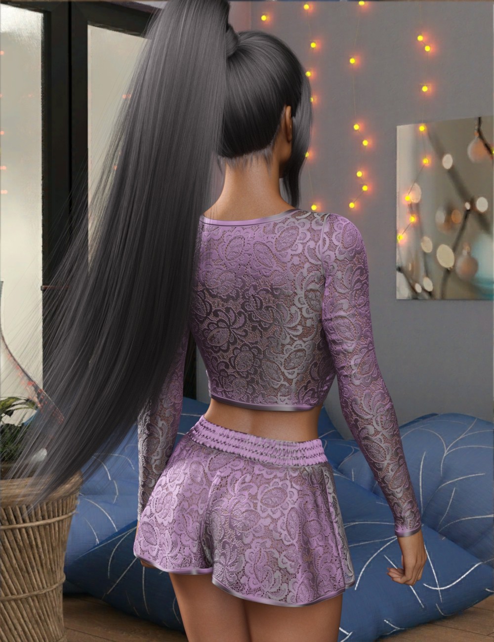 VERSUS - Bella Pajamas for Genesis 8 and 8.1 Females by N/A