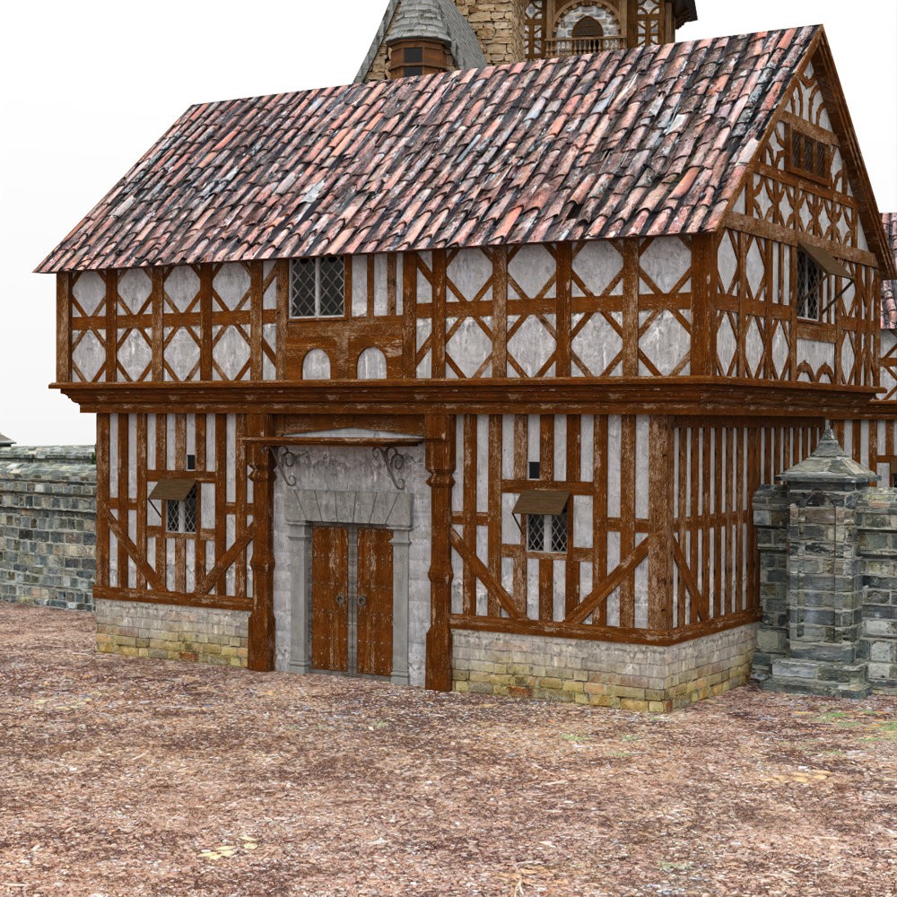 Medieval Manor for DAZ Studio by N/A