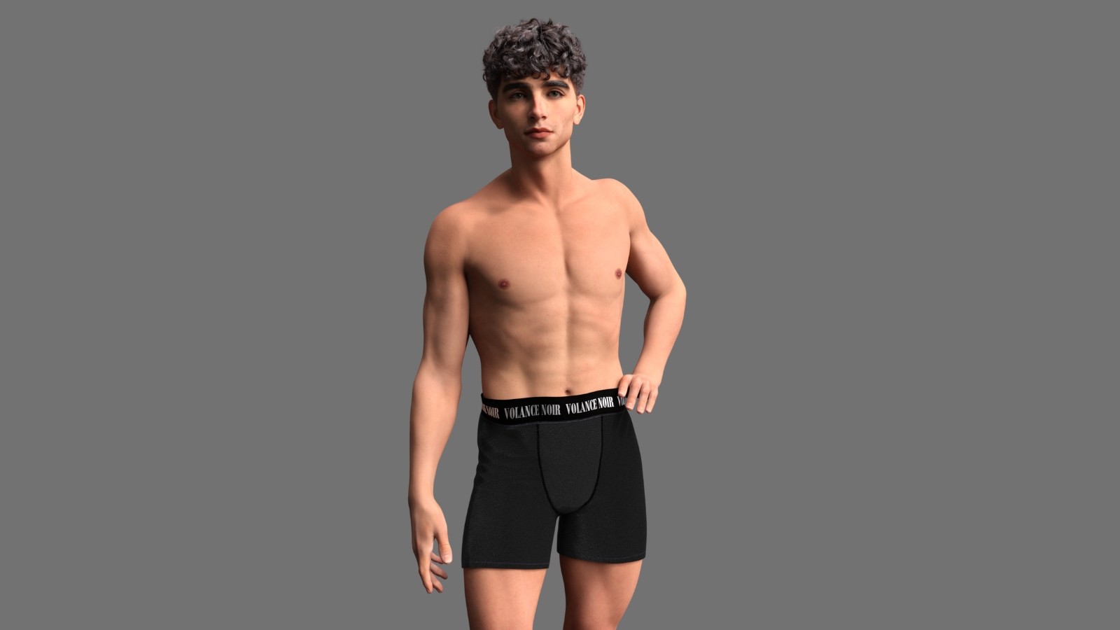 Apex Trunk – Boxer Shorts for Genesis 9 Male by N/A