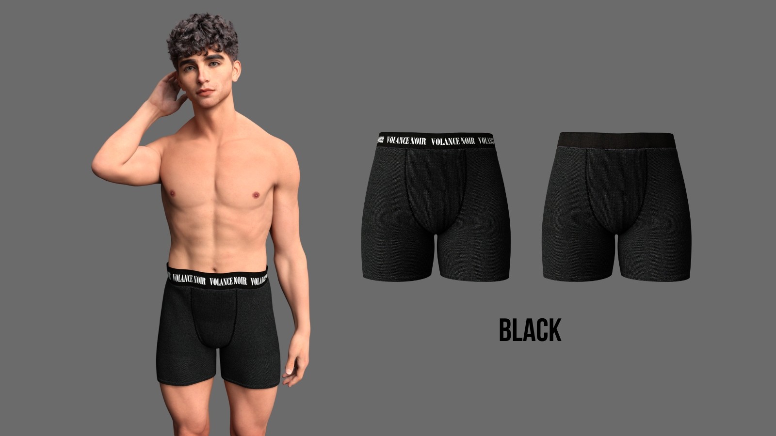Apex Trunk – Boxer Shorts for Genesis 9 Male by N/A