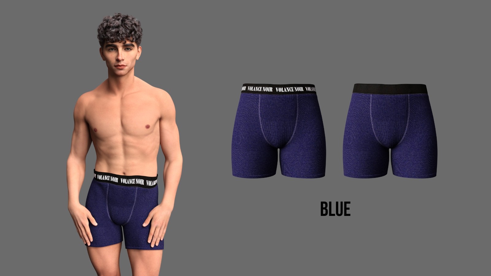 Apex Trunk – Boxer Shorts for Genesis 9 Male by N/A