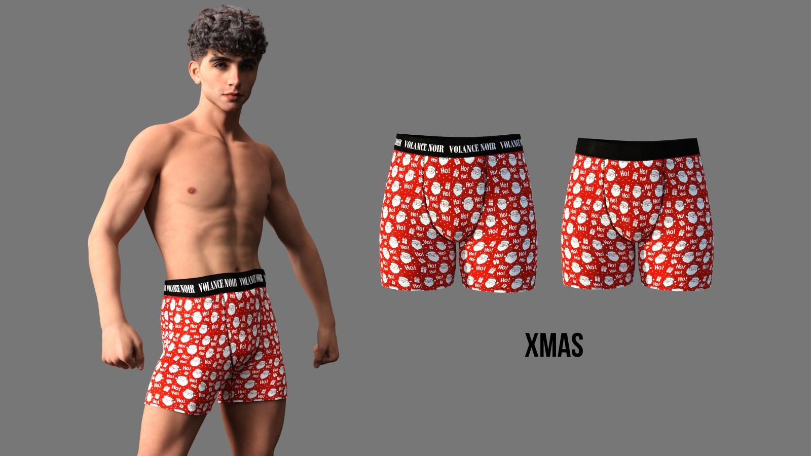 Apex Trunk – Boxer Shorts for Genesis 9 Male by N/A