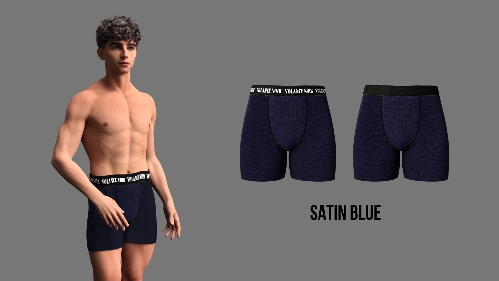 Apex Trunk – Boxer Shorts for Genesis 9 Male by N/A