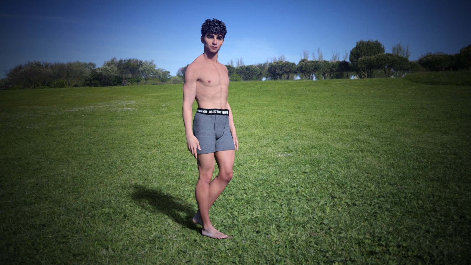 Apex Trunk – Boxer Shorts for Genesis 9 Male by N/A