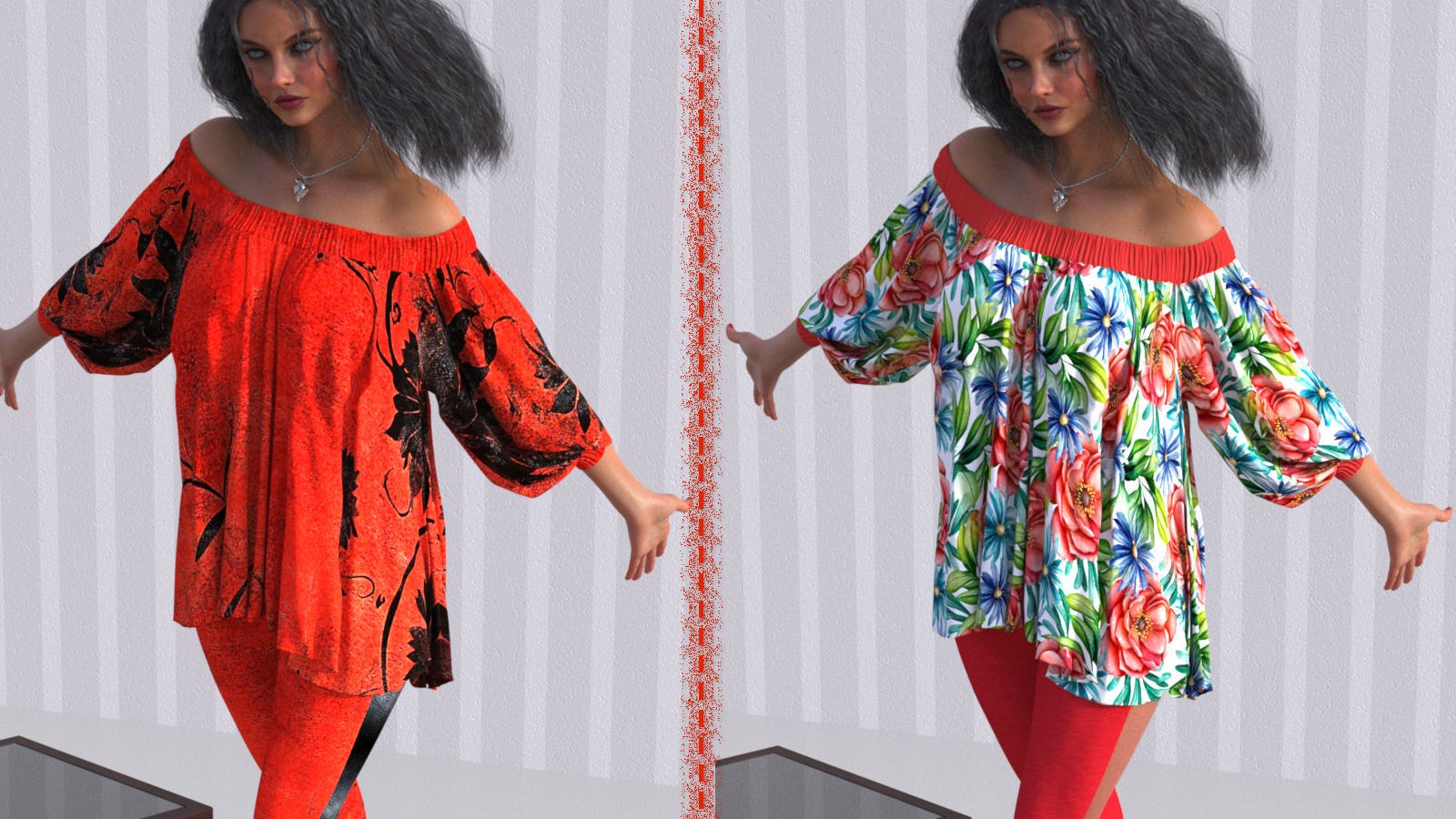 DA-NightandDay for MbM Breezy Fall Outfit for Genesis 8 Female by Heatherlly by N/A