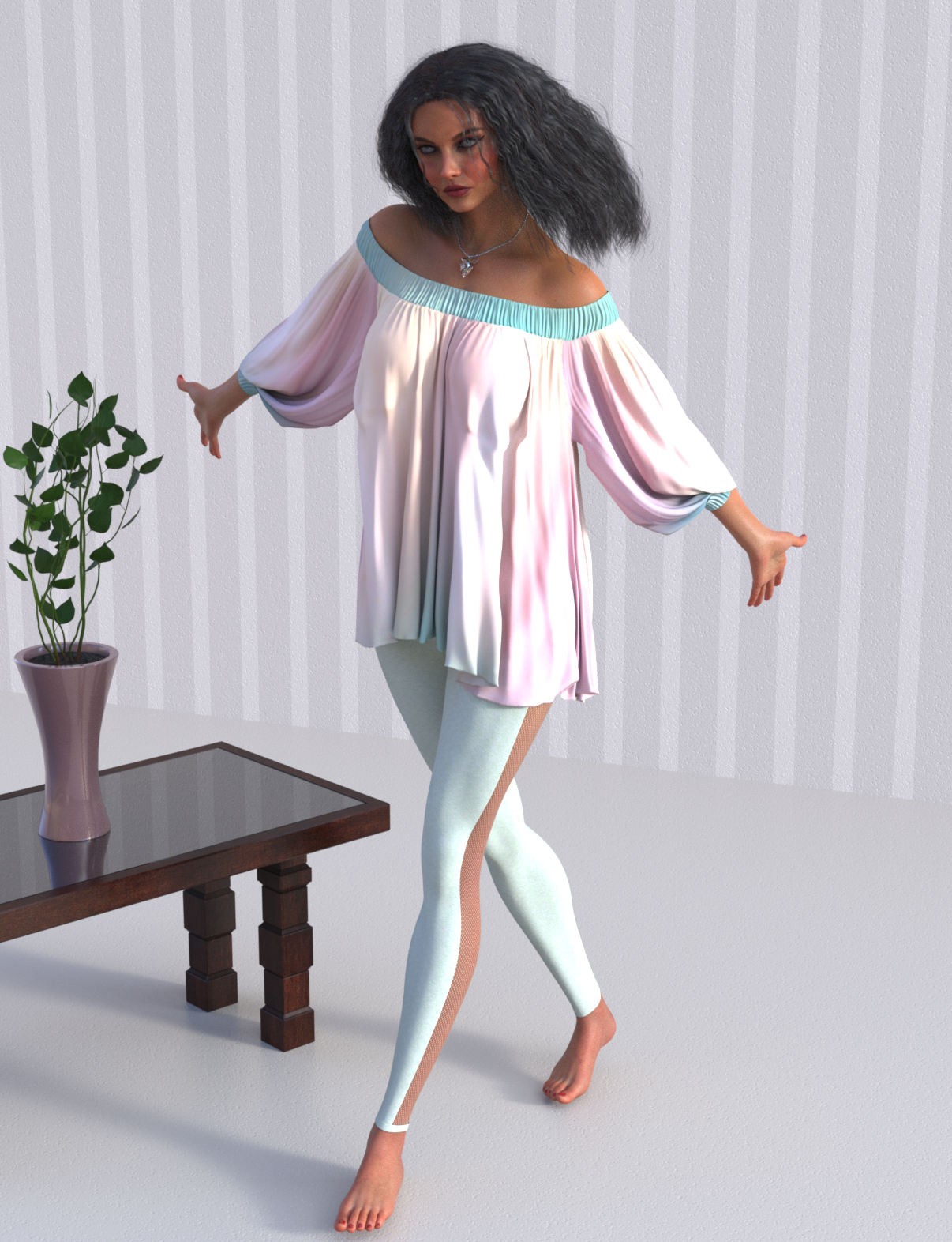 DA-NightandDay for MbM Breezy Fall Outfit for Genesis 8 Female by Heatherlly by N/A