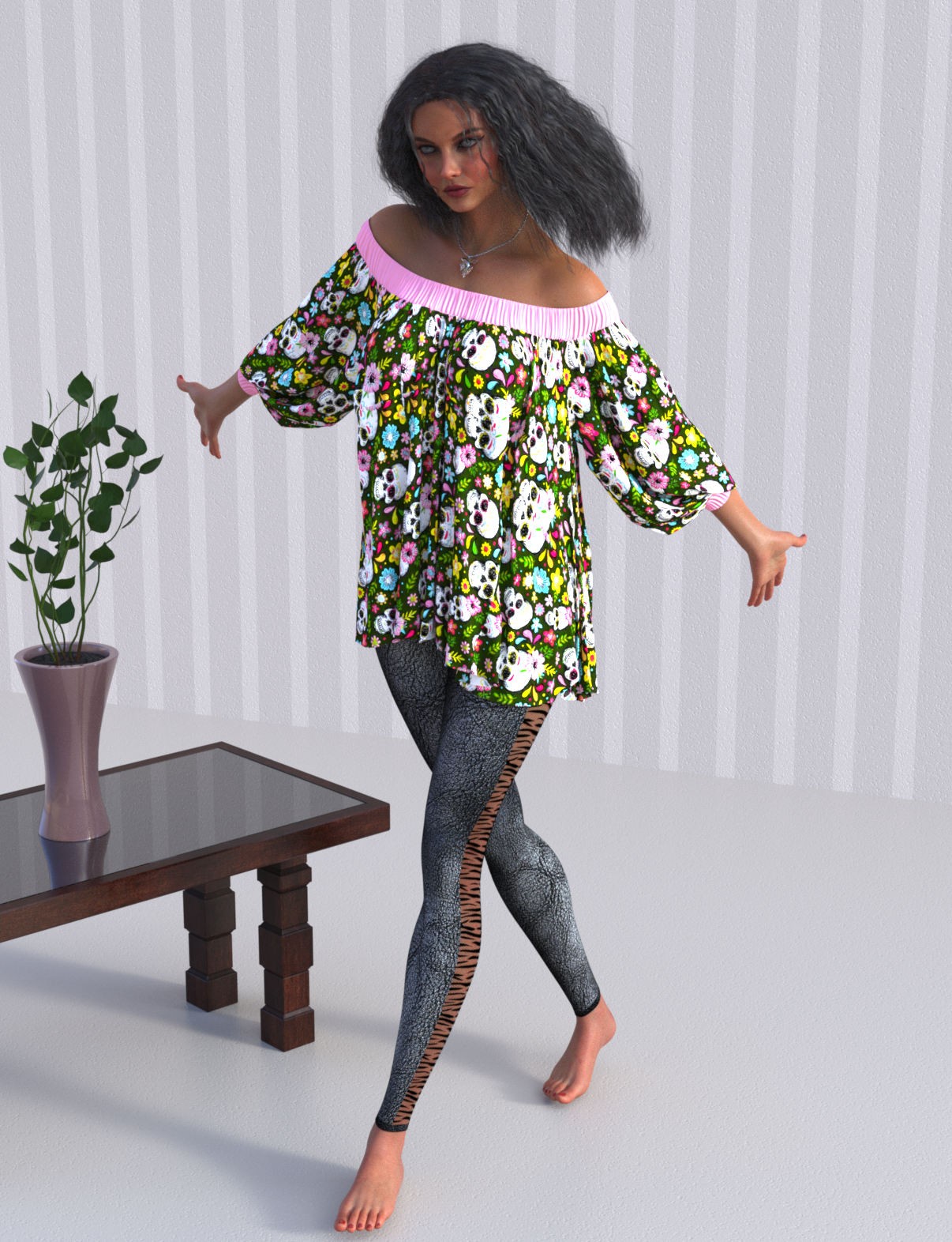 DA-NightandDay for MbM Breezy Fall Outfit for Genesis 8 Female by Heatherlly by N/A