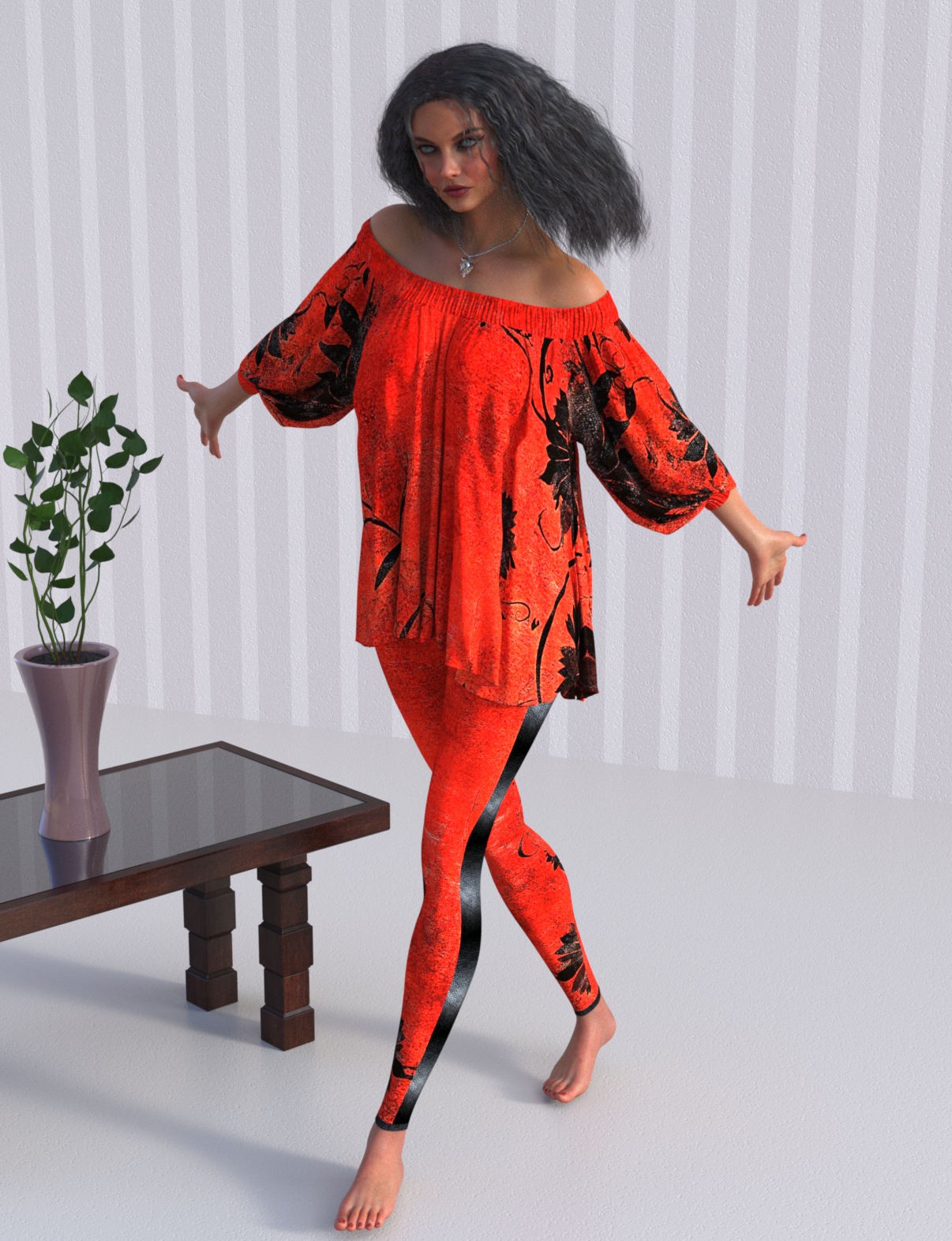 DA-NightandDay for MbM Breezy Fall Outfit for Genesis 8 Female by Heatherlly by N/A