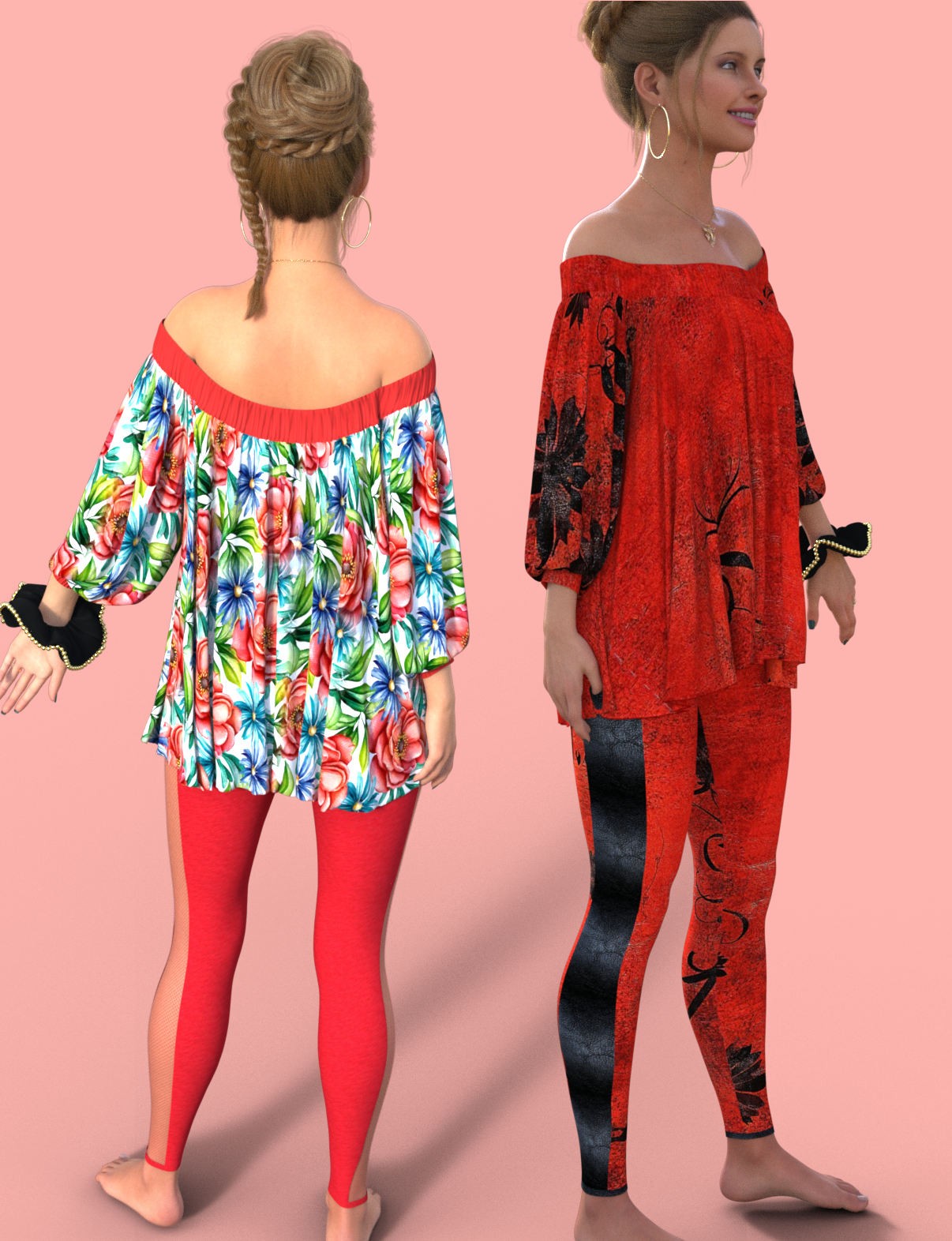DA-NightandDay for MbM Breezy Fall Outfit for Genesis 8 Female by Heatherlly by N/A