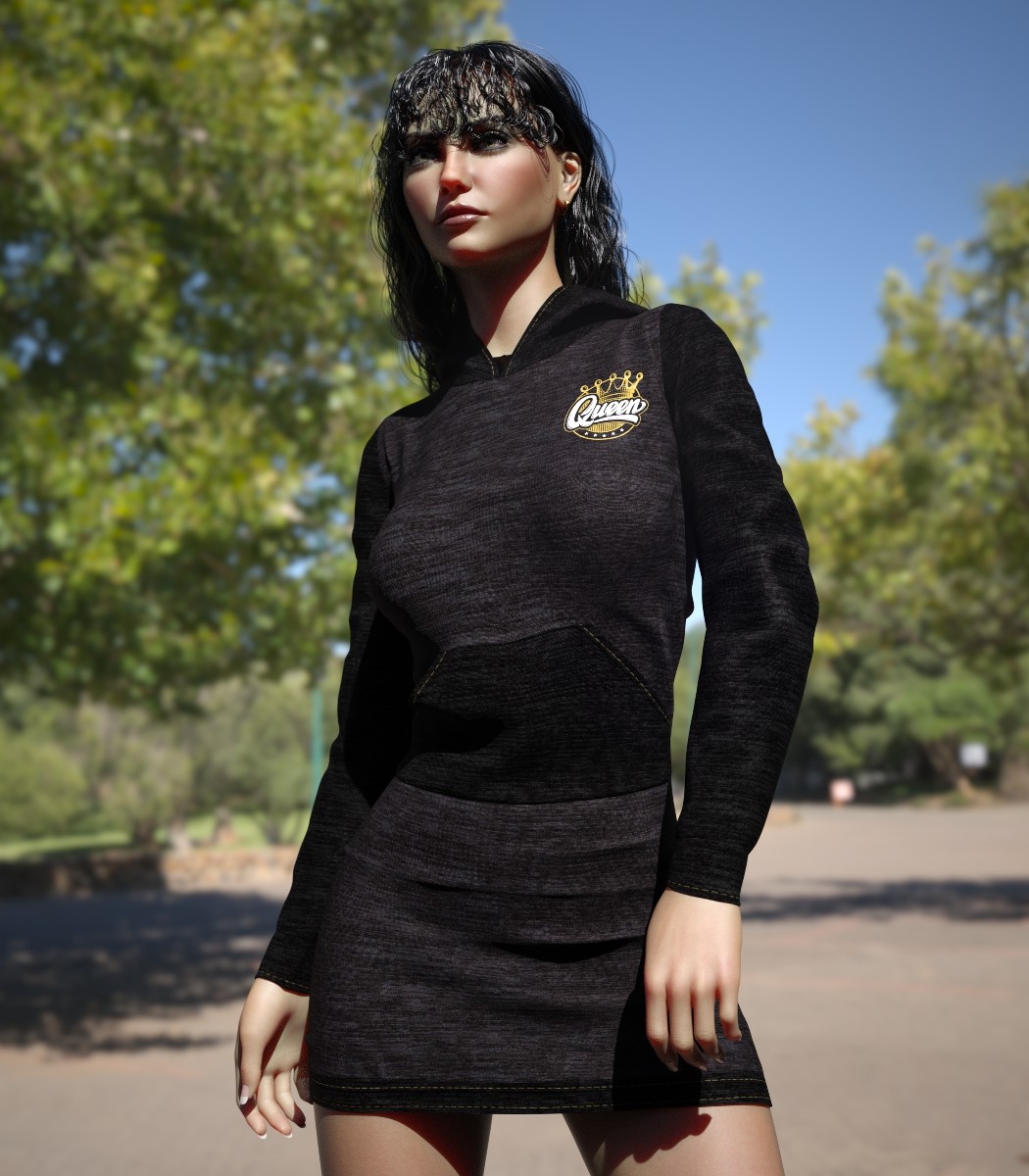 7th Ave:  dForce Cutie Hoodie Dress for G8s by N/A