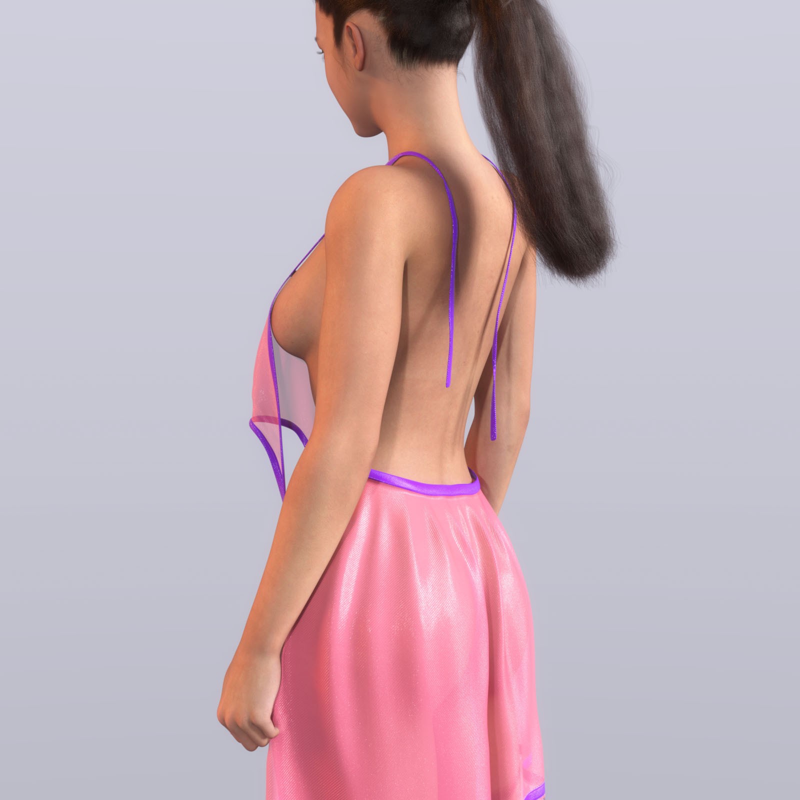 dForce Sexy lingerie cute short skirt for Genesis 9 by N/A