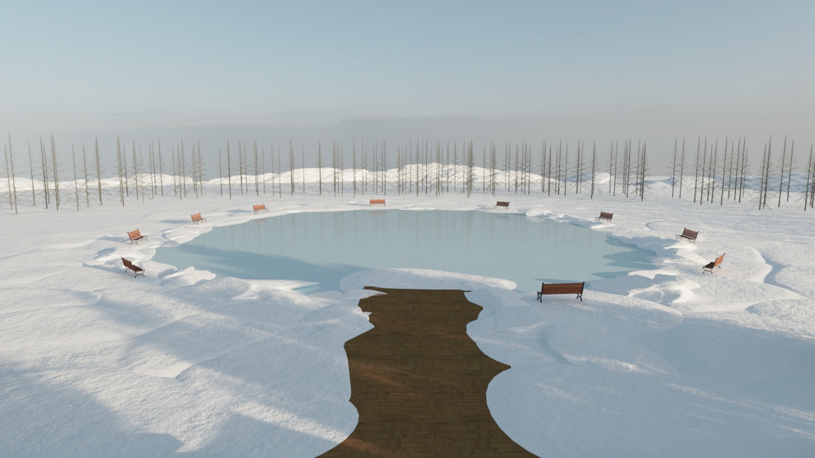 Ice Skating Rink by N/A