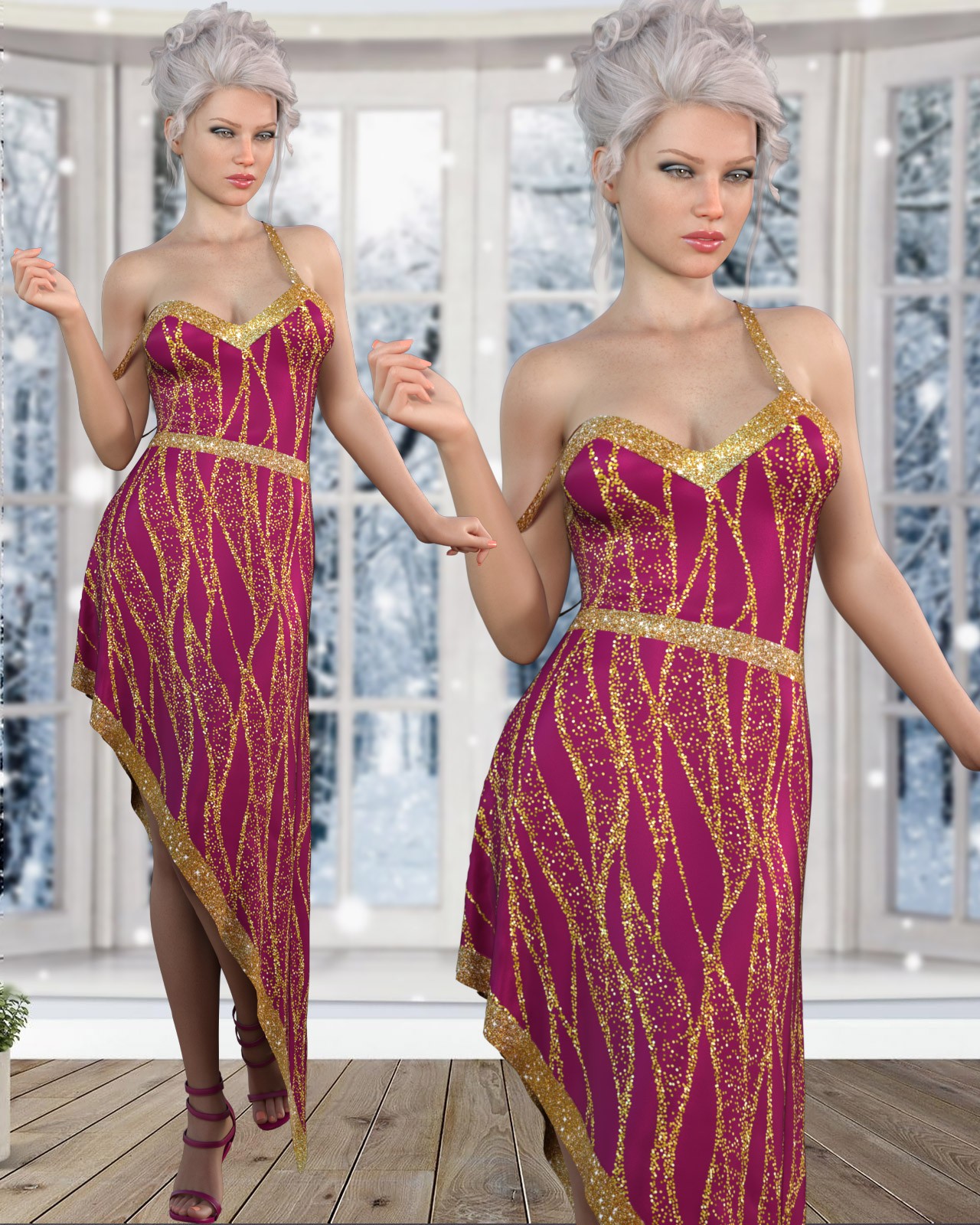 dforce - Holiday Party Dress by N/A