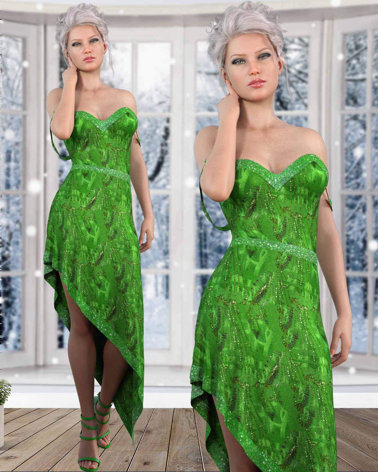 dforce - Holiday Party Dress by N/A