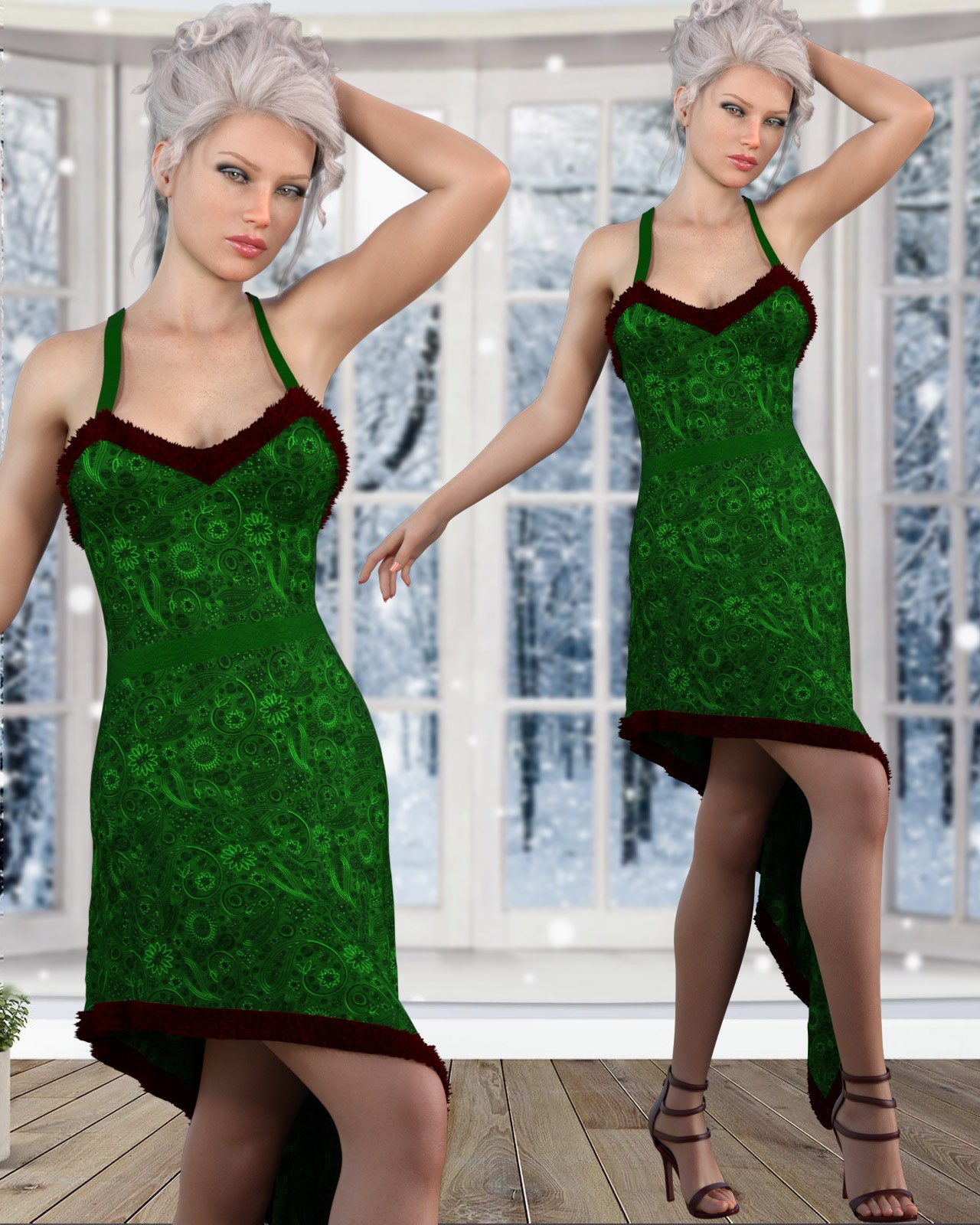 dforce - Holiday Party Dress by N/A