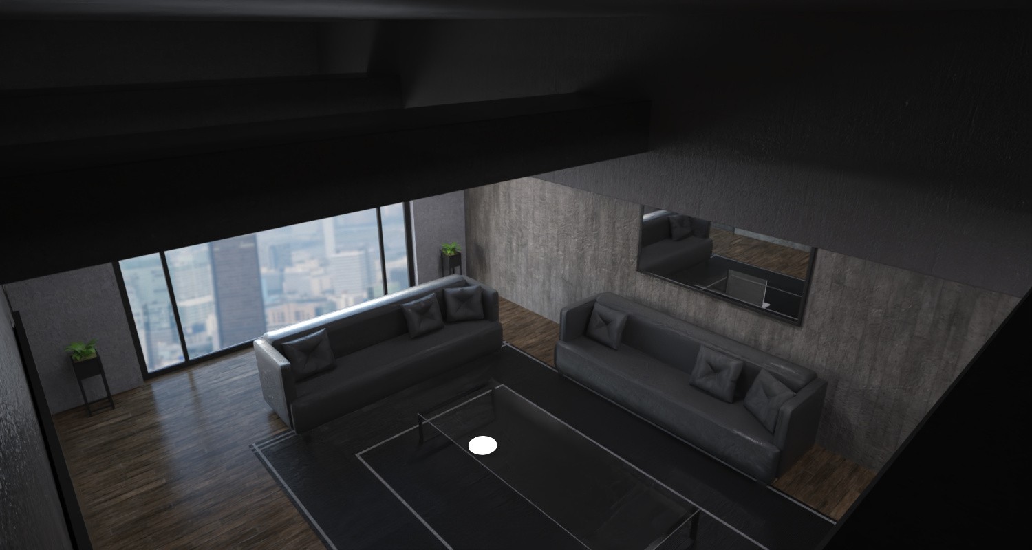 Condo Room Interior for DS Iray by N/A
