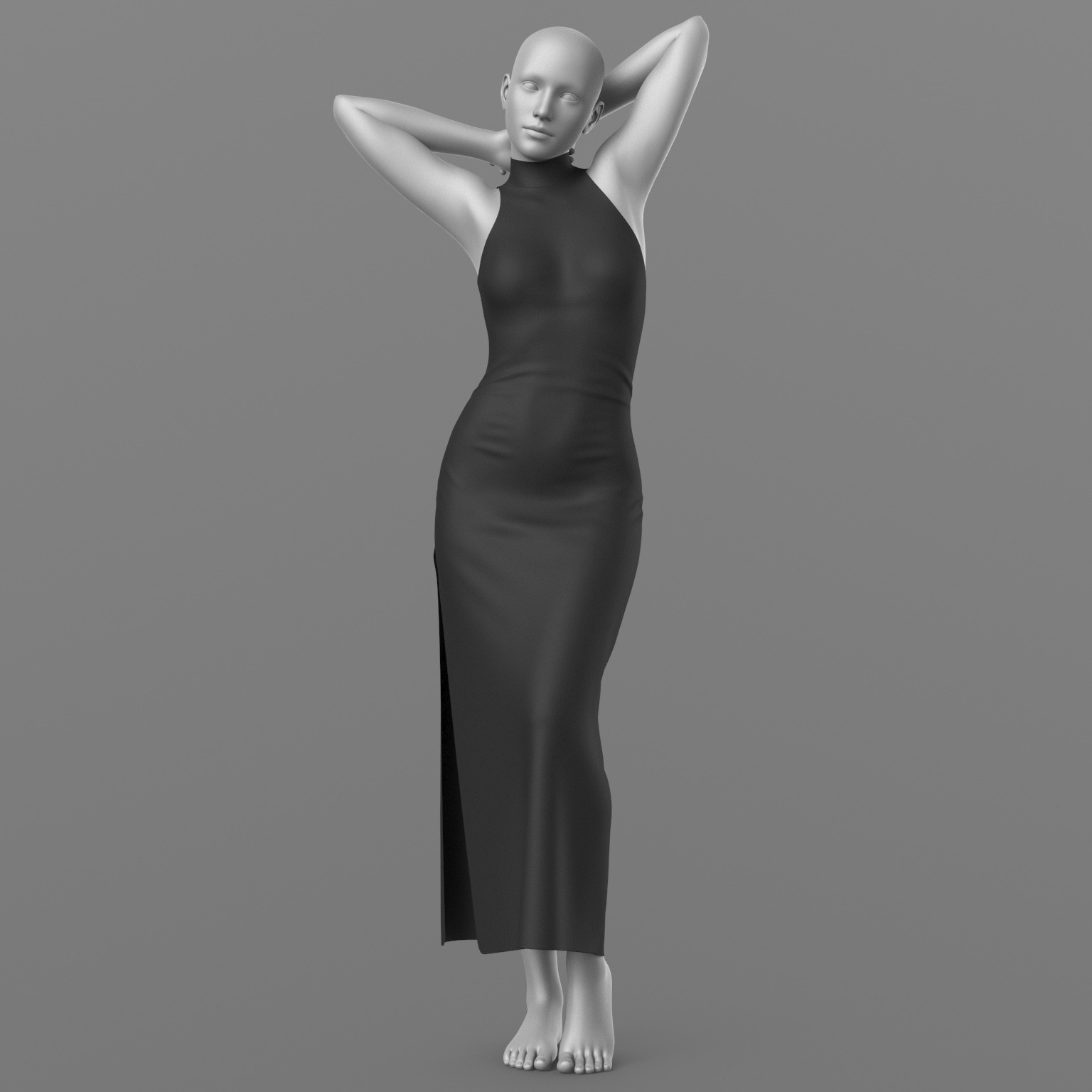Evening Dress G8 Female by N/A