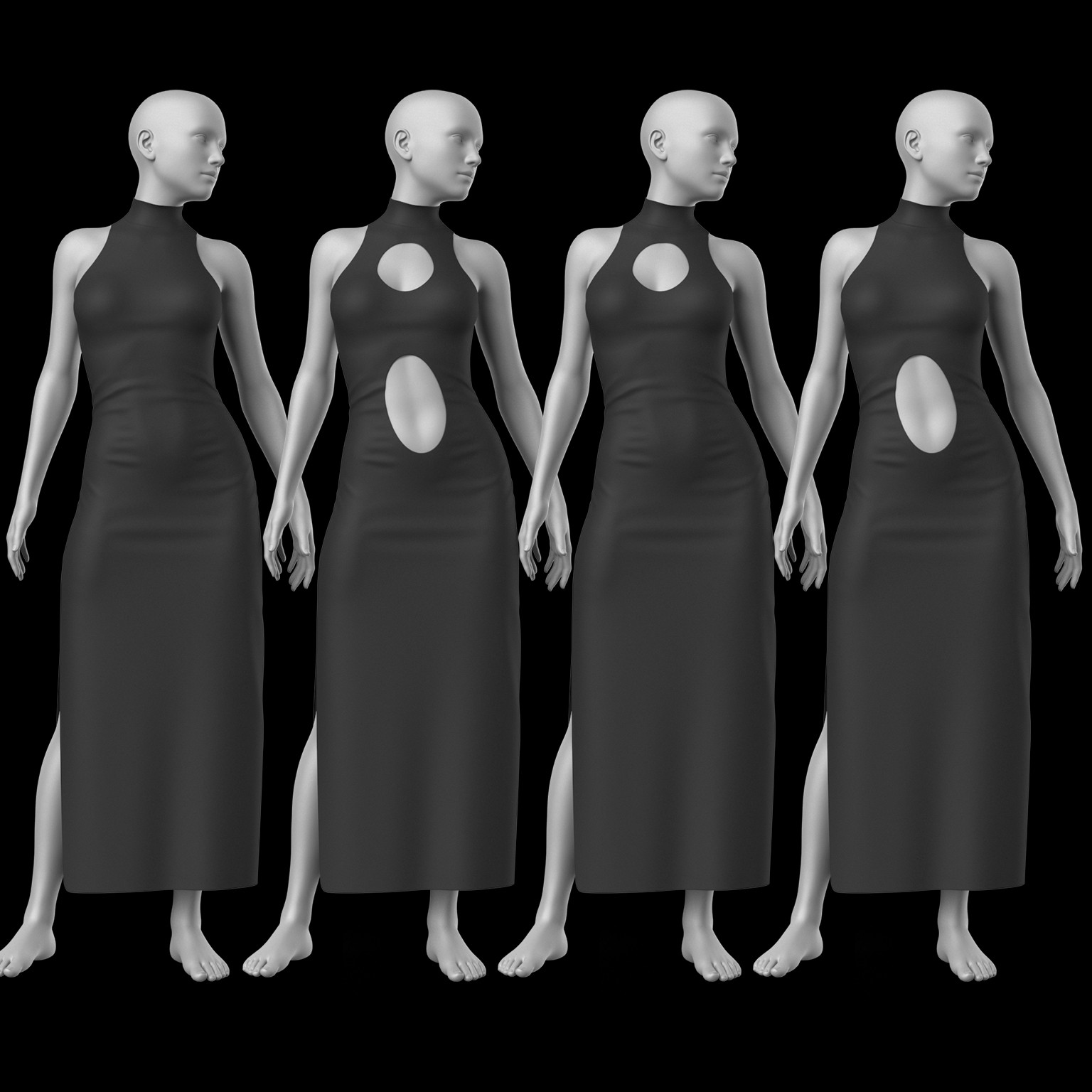 Evening Dress G8 Female by N/A