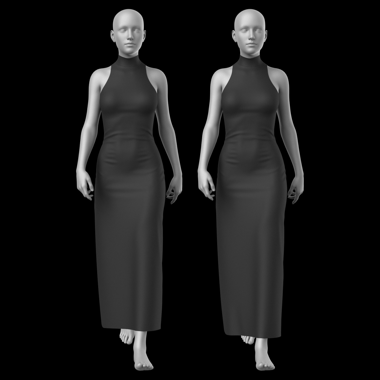 Evening Dress G8 Female by N/A