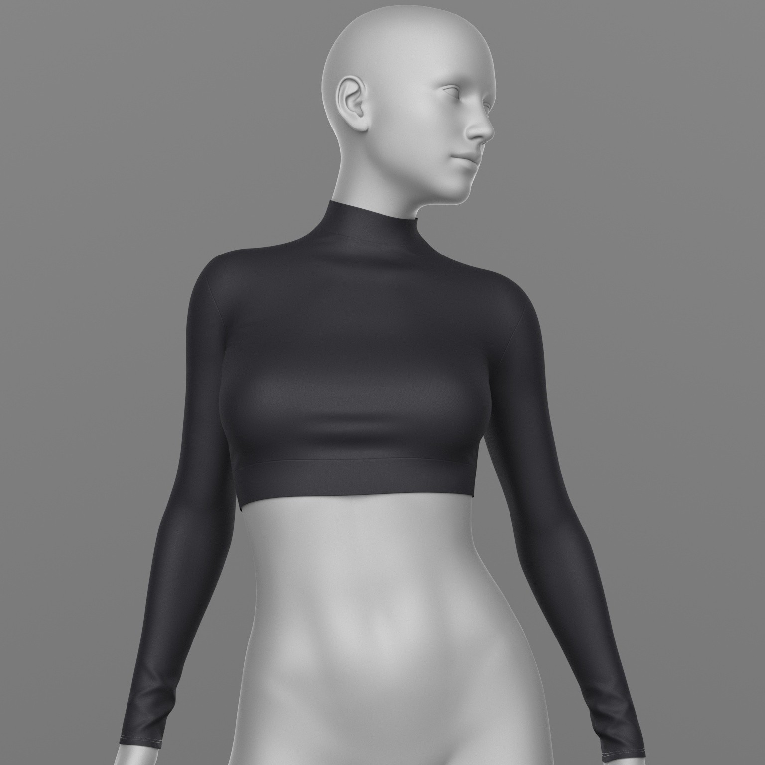 Sports Shorts and Long Sleeve Top G8 Female by N/A