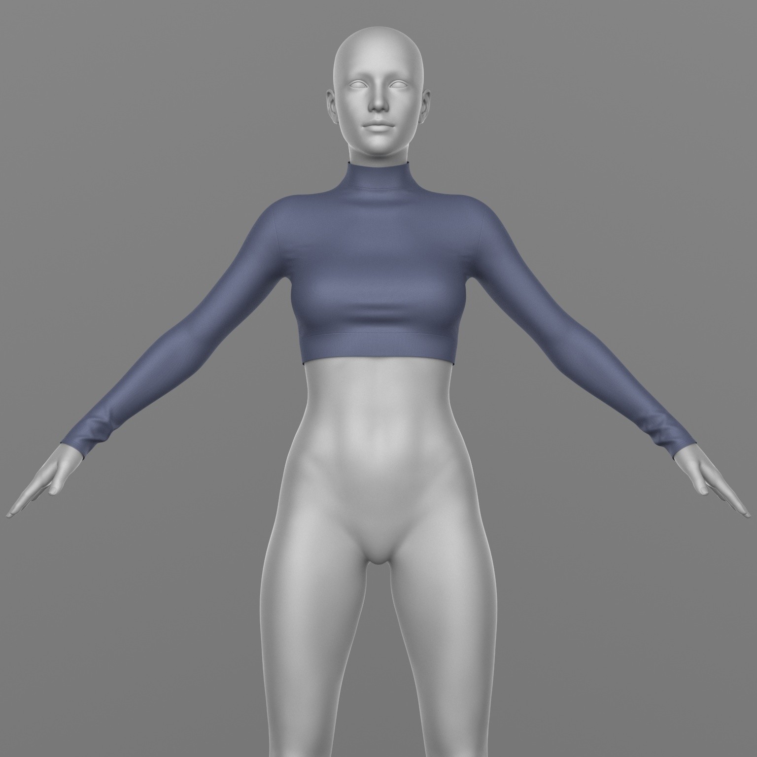 Sports Shorts and Long Sleeve Top G8 Female by N/A