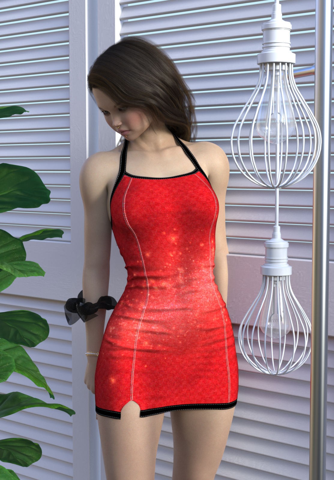 DA-Trendy for dForce Little Sas Dress G8FG8.1F by Sveva by N/A