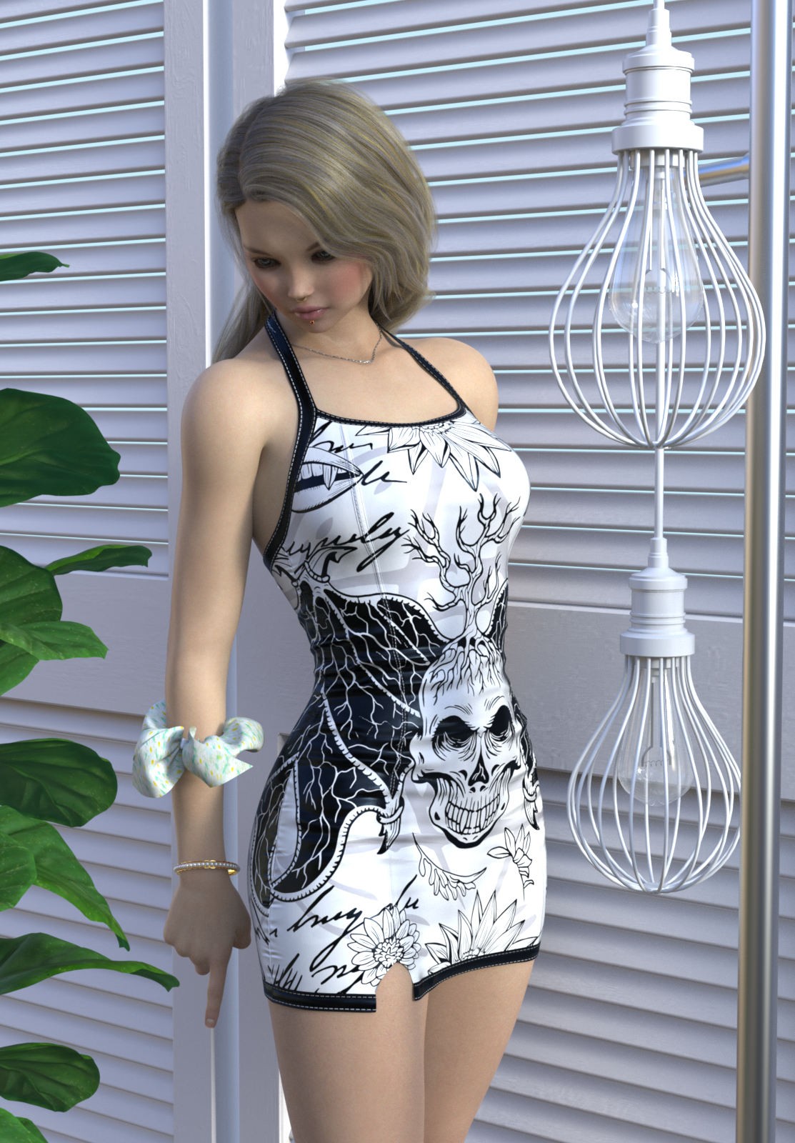 DA-Trendy for dForce Little Sas Dress G8FG8.1F by Sveva by N/A