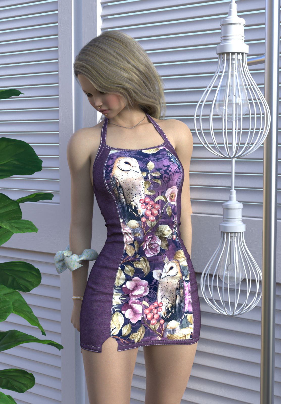 DA-Trendy for dForce Little Sas Dress G8FG8.1F by Sveva by N/A