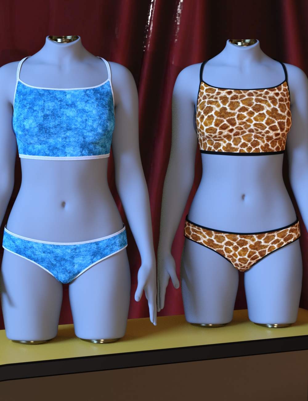 3DL Sassy for Everyday Cami Set For G8F/G9 by N/A