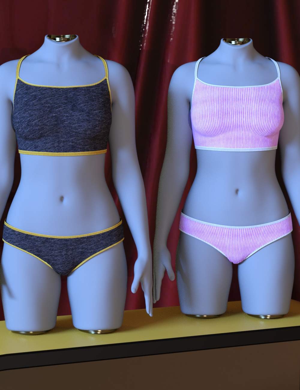 3DL Sassy for Everyday Cami Set For G8F/G9 by N/A