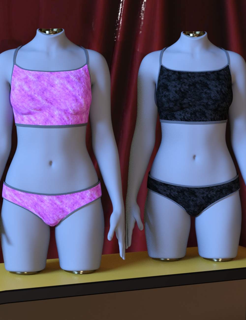 3DL Sassy for Everyday Cami Set For G8F/G9 by N/A