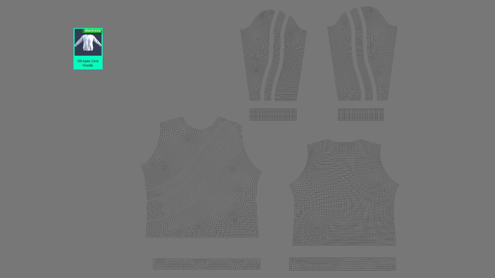 Apex Core Hoodie Crewneck Sweatshirt Genesis 9 by N/A