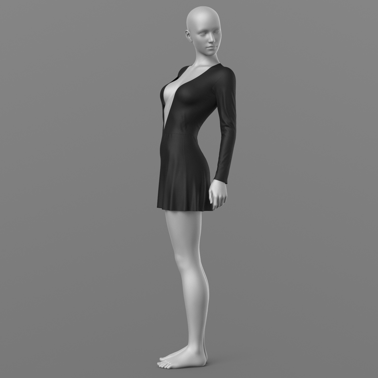 Short Dress 5v G8 Female by N/A
