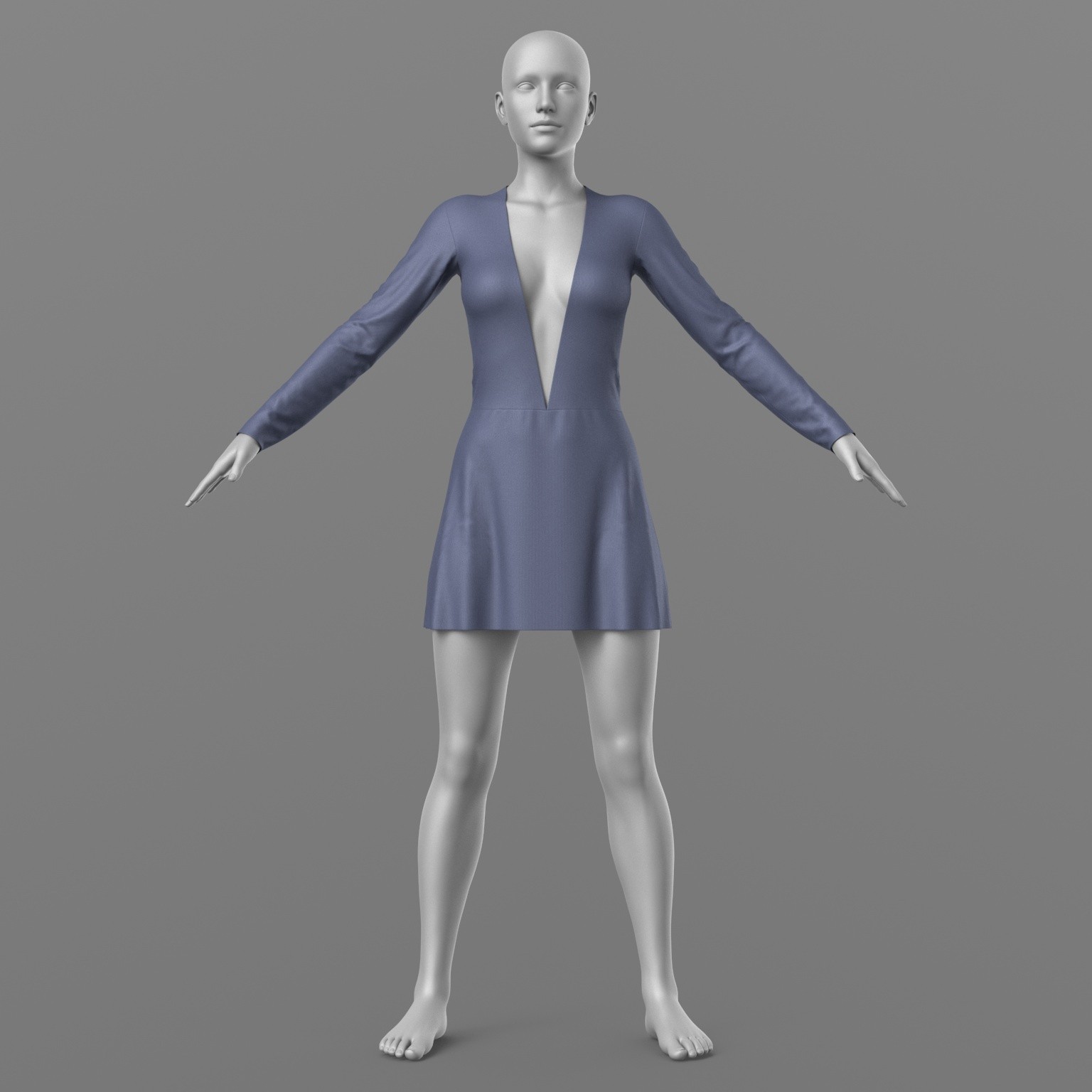 Short Dress 5v G8 Female by N/A