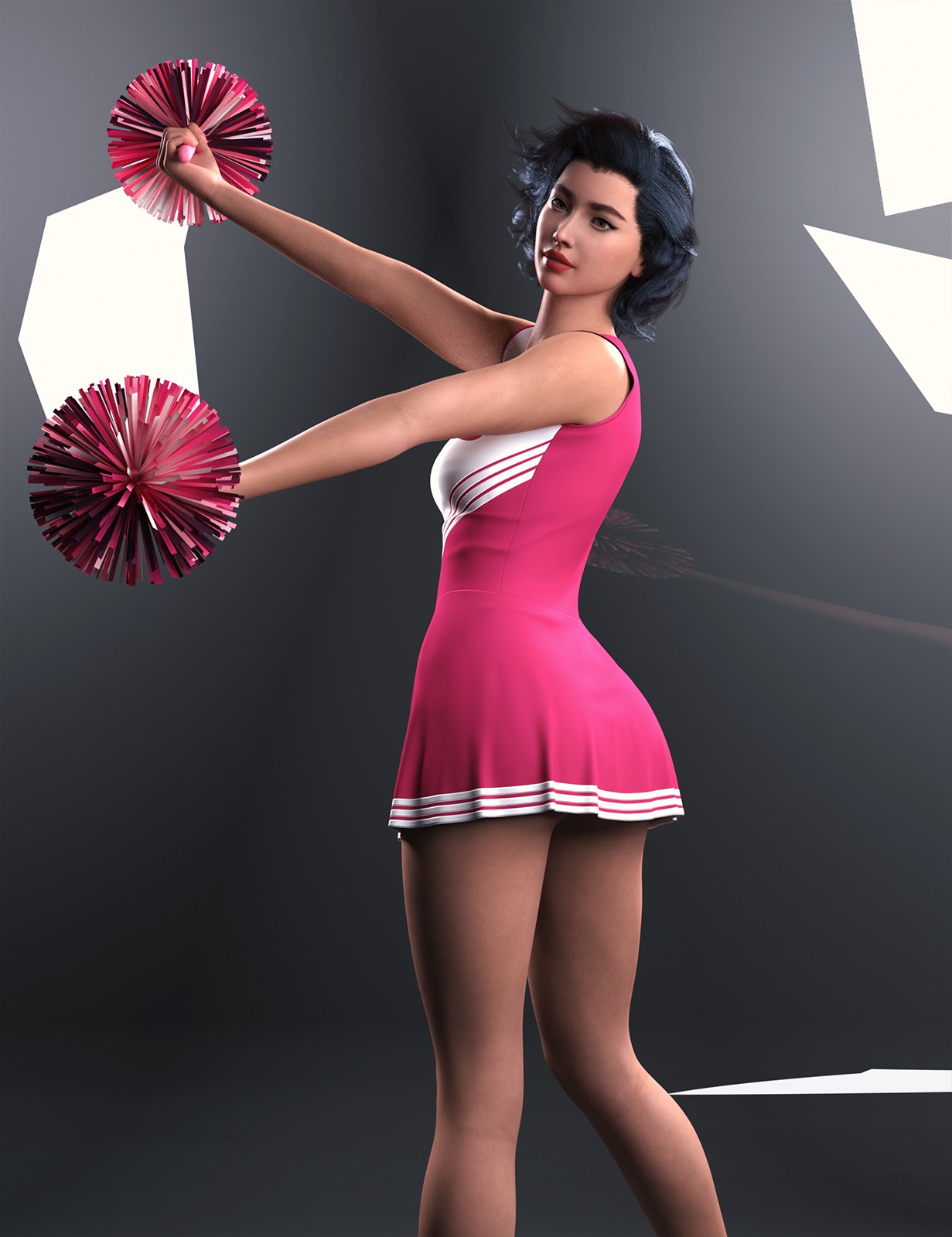 dForce RQL Classic Cheer Outfit G8F & G8.1F by N/A